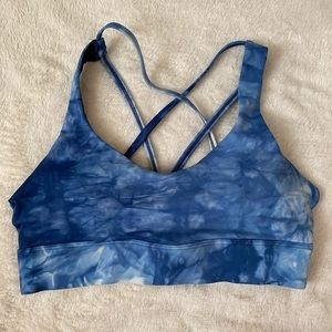 Zyia Active Navy Hendrix Light n Tight Strappy Bra